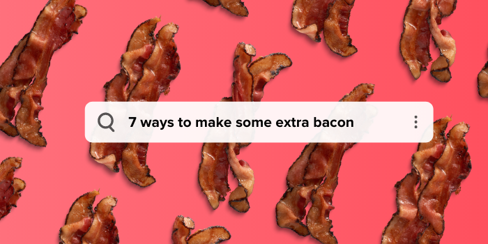 Extra income Extra bacon